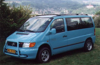 autobusová doprava - Mercedes-Benz Vito